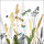 Servietten Lunch – Napkin Lunch – Format: 33 x 33 cm – 3-lagig – 20 Servietten pro Packung - Ornamental Flowers White – Blumen