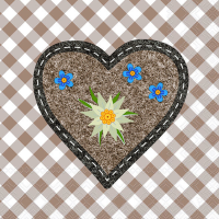 Servietten Lunch 33x33 cm 3-lagig 20 Servietten Edelweiss...