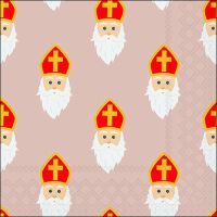 Nikolaus Servietten Format: 33 x 33 cm 3-lagig 20...