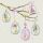 A Servietten Lunch Napkin Lunch Format: 33 x 33 cm 3-lagig 20 Servietten Glass Eggs Grey Glass Eier grau
