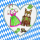 Servietten Lunch 33 x 33 cm 3-lagig 20 Servietten Bavarian Clothes Bayrische Kleidung Tracht Oktoberfest Bayern