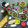 Servietten Lunch Mediterranean Food mediteranes Essen Antipasti 33x33cm 20 Servietten