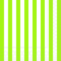 Servietten Lunch 33 x 33 cm 3-lagig 20 Servietten Stripes...