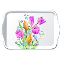 Tray Melamine – Tablett – 13 x 21 cm - Tulips...