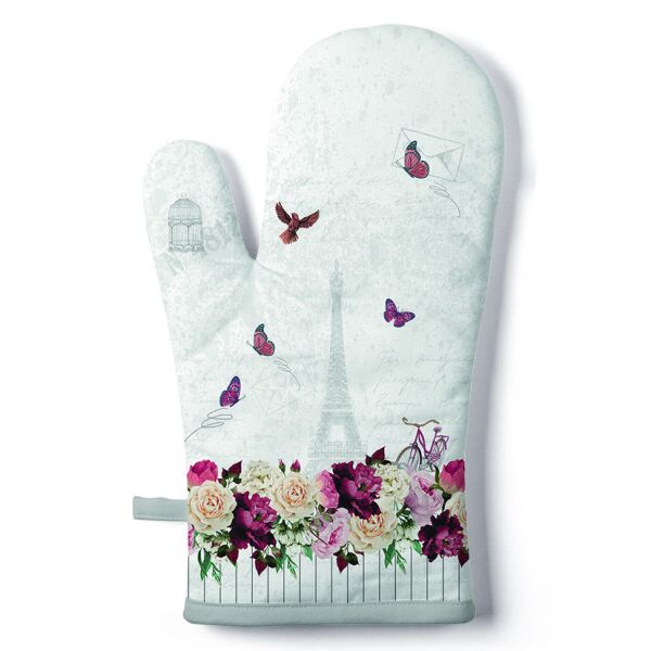 Ofenhandschuh Format: 18 x 30 cm 1 Ofenhandschuh pro Packung Romantic Paris romantisches Paris