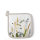 Topflappen – Format: 20 x 20 cm – 1 Topflappen pro Packung - Ornamental Flowers White - Blumen weiss