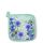 Topflappen Format: 20 x 20 cm 1 Topflappen pro Packung Lunaria Green Blumen grün