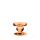 stehender Kerzenhalter klein Standing Candle Holder small glass Format Ø 9 cm x 7 cm 1 Halter pro Packung Light Brown hellbraun