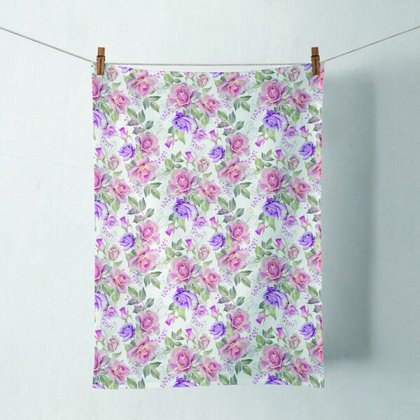 Geschirrtuch Kitchen towel Format: 50 cm x 70 cm 1 Geschirrtuch pro Packung Josephine Blumen