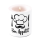 Kerze medium Candle medium Format: Ø 10 cm x 10 cm 1 Kerze pro Packung Chef white