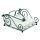 Serviettenspender klein Napkin Holder small Format: 14 x 14 x 6,5 cm 1 Serviettenspender pro Packung Rustical Small Grey Rustikal grau