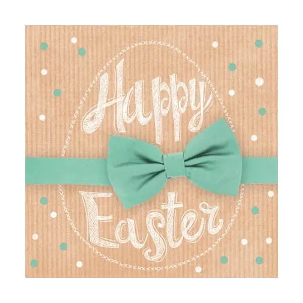 Ostern Cocktail Servietten 25 x 25 cm 3-lagig 20 Servietten Happy Easter Green Frohe Ostern grün