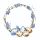 Ostern Cocktail Servietten 25 x 25 cm 3-lagig 20 Servietten Muscari Wreath Osterkranz