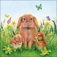 Ostern Servietten Lunch Napkin Lunch Format: 33 x 33 cm...