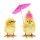 Ostern Servietten Lunch Napkin Lunch Format: 33 x 33 cm 3-lagig 20 Servietten Easter Chicks FSC Mix Osterenten