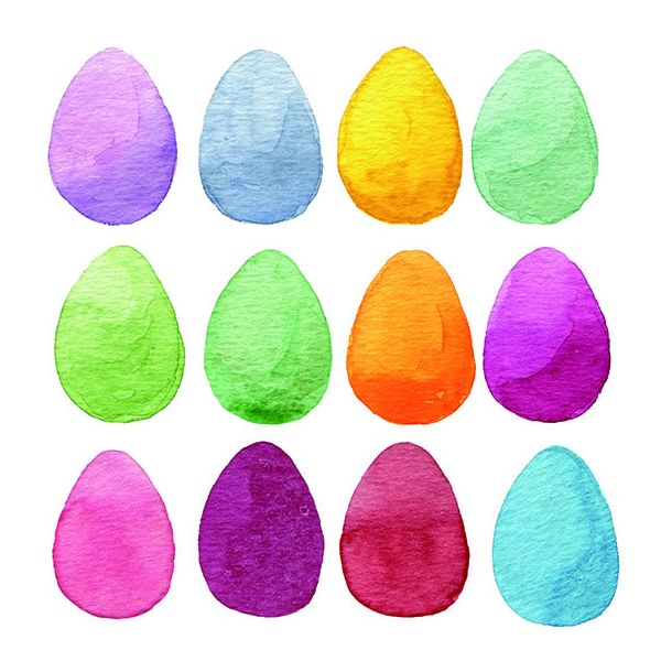 Ostern Servietten Lunch Napkin Lunch Format: 33 x 33 cm 3-lagig 20 Servietten  Easter Eggs FSC Mix Ostereier