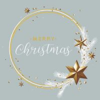 Napkin 25 Wishing Ring Mint FSC Mix Frohe Weihnachten...