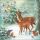Weihnachten Cocktail Servietten 25 x 25 cm 3-lagig 15 Servietten Forest Celebration Waldfest