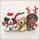 Weihnachten Cocktail Servietten 25 x 25 cm 3-lagig 15 Servietten Sweet Dogs süße Hunde