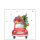 A - Weihnachten - Cocktail Servietten 25 x 25 cm – 3-lagig – 15 Servietten pro Packung – Gifts Truck FSC Mix - Geschenketruck
