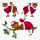Napkin 33 Dressed Cats White FSC Mix