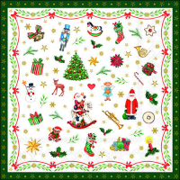 Weihnachten Servietten Lunch Napkin Lunch Format: 33 x 33...