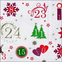 Weihnachten Servietten -33 x 33 cm 3-lagig 20 Servietten...