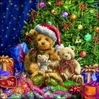 A Weihnachten Servietten Format: 33 x 33 cm 3-lagig 20...