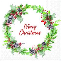 Weihnachten Servietten Format: 33 x 33 cm 3-lagig 20...