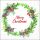 Weihnachten Servietten Format: 33 x 33 cm 3-lagig 20 Servietten Holiday Wreath White