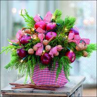 Weihnachten Servietten Format: 33 x 33 cm 3-lagig 20...