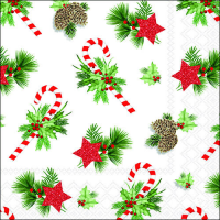 Weihnachten Servietten Format: 33 x 33 cm 3-lagig 20...