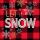 Weihnachten Servietten Format: 33 x 33 cm 3-lagig 20 Servietten Let It Snow Red
