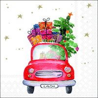 Weihnachten Servietten Format: 33 x 33 cm 3-lagig 20...