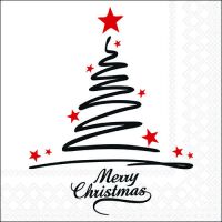 A Weihnachten Servietten Format: 33 x 33 cm 3-lagig 20...