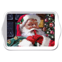 Weihnachten Tray Melamine Tablett Format: 13 x 21 cm Hush...