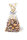 B&C 4721-0010 - Klarsichtbeutel 11,5 x 19 cm - mit Weihnachtsdruck in gold - Sterne Gold - Inhalt/VE=10 Beutel