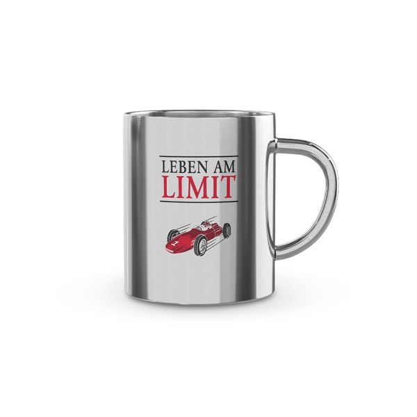 Thermobecher Ø 7 cm Höhe 8,5 cm 250ml "Leben am Limit" La Vida