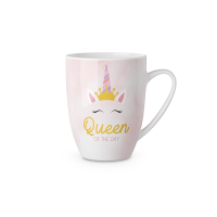 Becher 250ml Queen of the day Einhorn La Vida Geschenke...