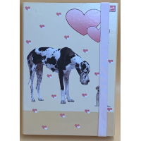Heftbox DIN A4 Sammelbox für Schulhefte Dogge Hund...