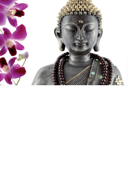 Ohne Text  - Postkarten – Format: 11,5 cm x 17,5 cm - Nice Moments – Buddha – Meditation