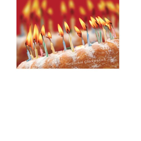 Allgemeine Wünsche  - Postkarten – Format: 11,5 cm x 17,5 cm - Nice Moments – Herzlichen Glückwunsch