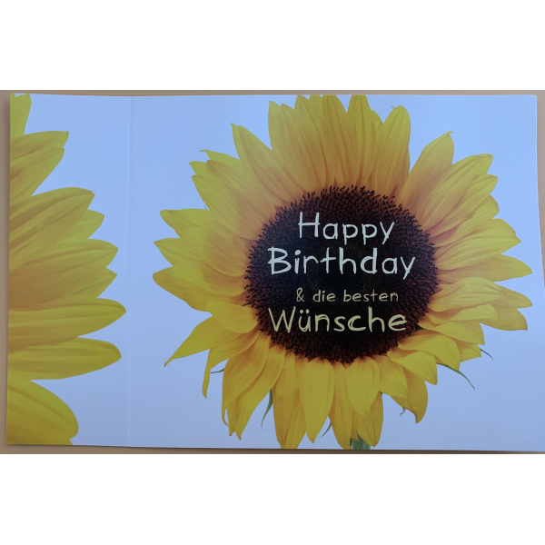 Geburtstagskarte Zum 101. Geburtstag „Sonne Und Wein“ – A5 (148x210 Mm) Mit Umschlag, Hochwertiger Karton