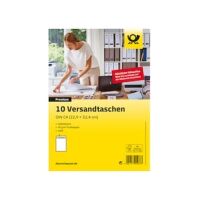 10 Versandtaschen C4 - ohne Fenster - weiß -...