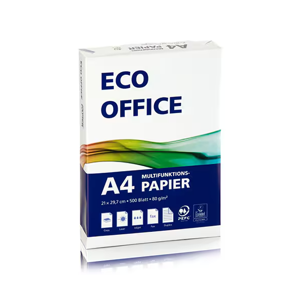 Kopierpapier ECO Office A4 Standard   80g/m2 - 500 Blatt