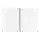 Collegeblock Oxford Schule, Optik Paper 90 g/qm, A4+, kariert/Rand, 80 Blatt, Lineatur 26