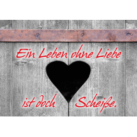 DenkARTen - Postkarte im Format 15 x 10cm - Sprüche...