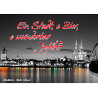 Postkarte Köln DenkARTen Fotokarten En Stadt, e Bier