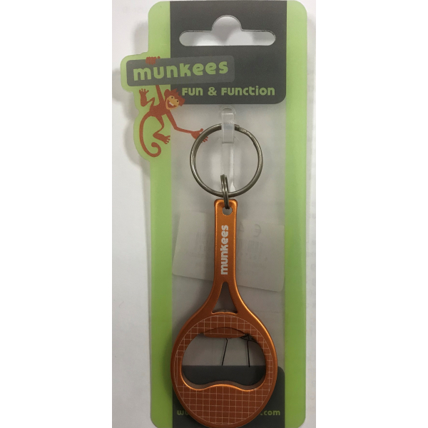Tennisschläger Schlüsselanhänger – Metall, 10×7 Cm, 6 Farben, Perfekt Für Tennis-Fans & Geschenke