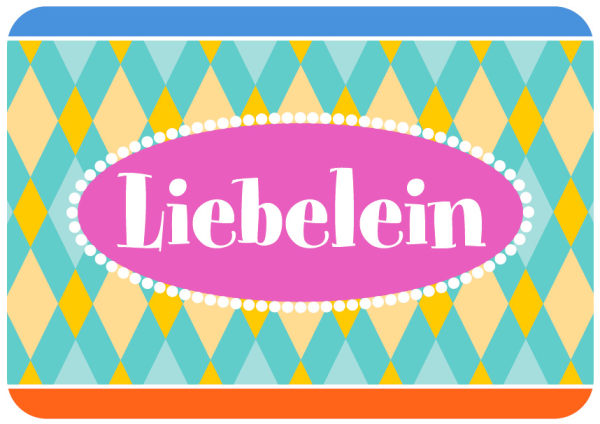Allgemeine Wünsche - Sprüche - Sahneschnittchen - Postkarte im Format 14,8 x 10,5 cm - Liebelein